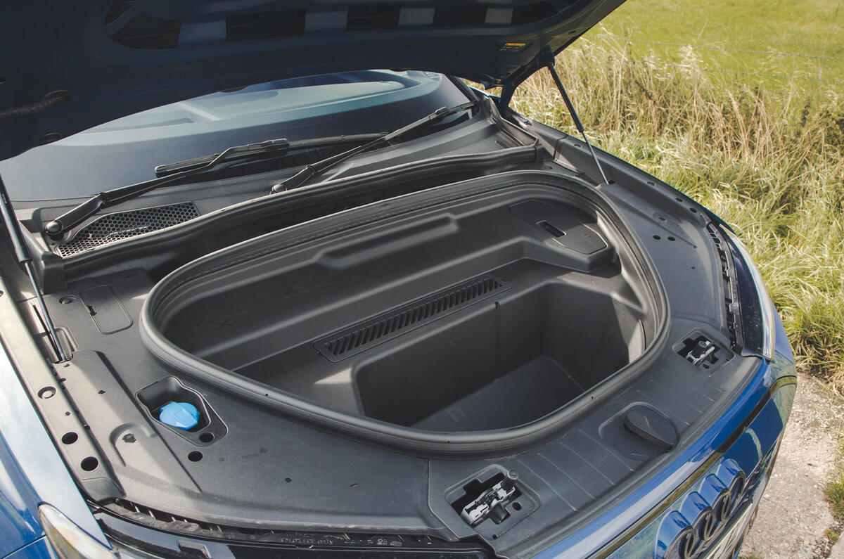 13 Audi Q6 E Tron 2024 review frunk