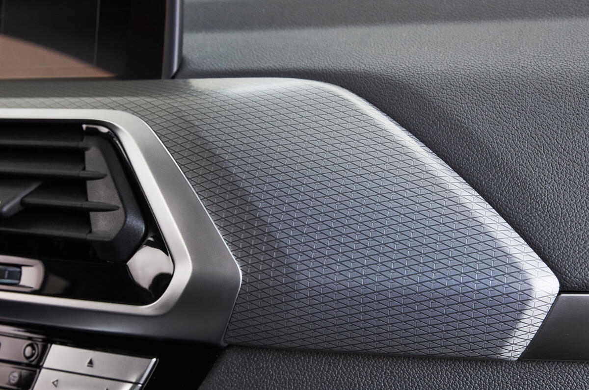 BMW X4 2018 road test review interior trim
