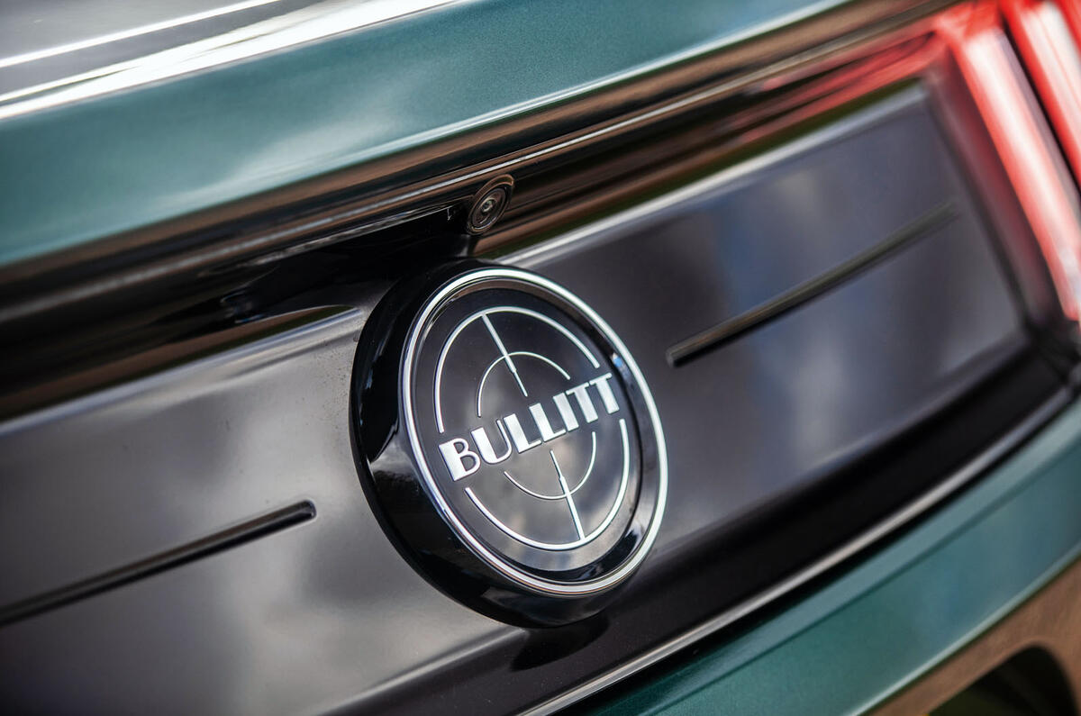 Ford Mustang Bullitt 2018 road test review - Bullitt badge
