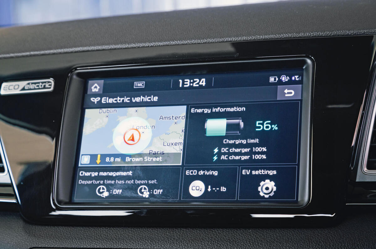 Kia e-Niro 2019 road test review - infotainment