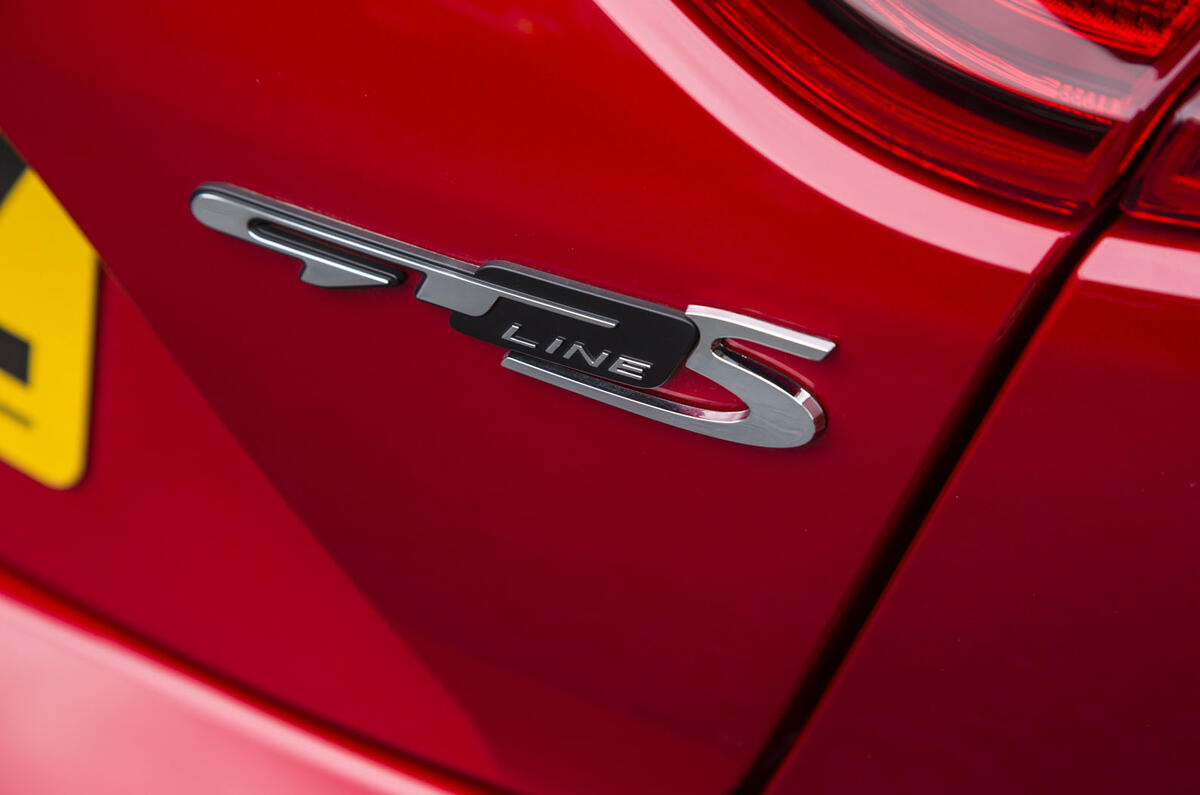 Kia Stinger GT line 2018 review GT badge