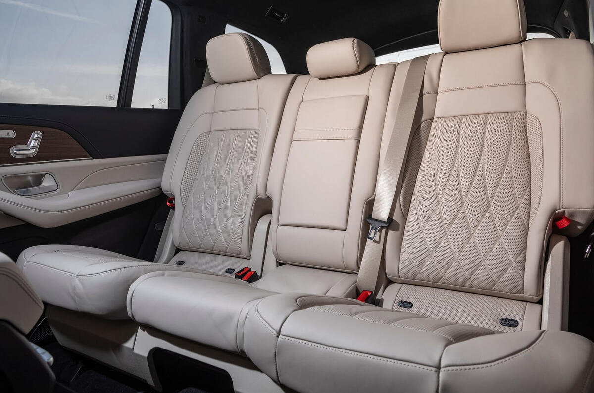 Mercedes-AMG GLS 63 2020 road test review - middle row seats Mercedes-AMG GLS 63 2020 road test review - middle row seats