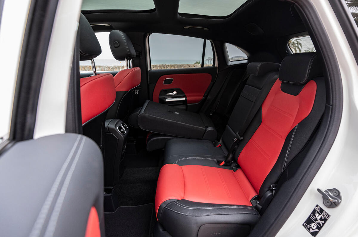 Mercedes-Benz GLA 2020 road test review - rear seats Mercedes-Benz GLA 2020 road test review - rear seats