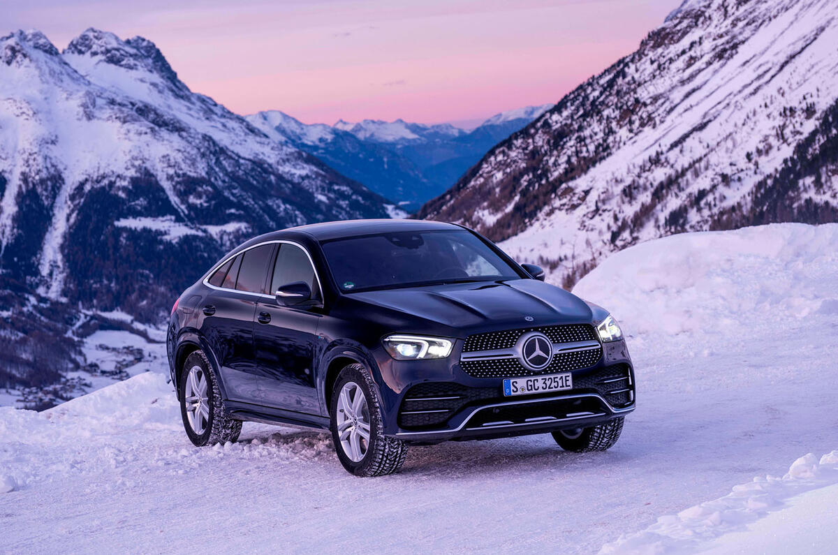 Mercedes-Benz GLE Coupe 2020 road test review - static front