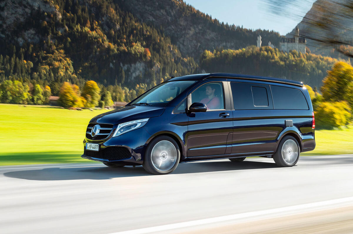 Mercedes-Benz Marco Polo 2019 road test review - on the road front