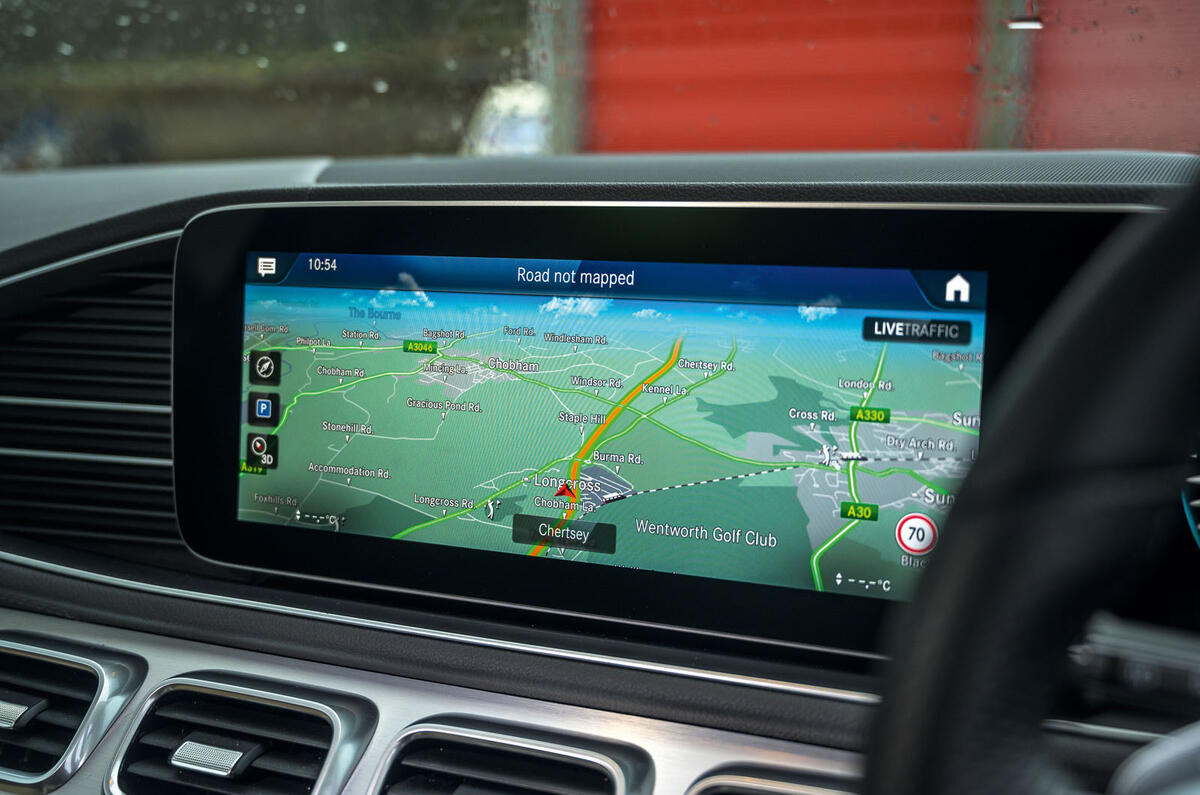 Mercedes-Benz GLS 2020 road test review - infotainment Mercedes-Benz GLS 2020 road test review - infotainment