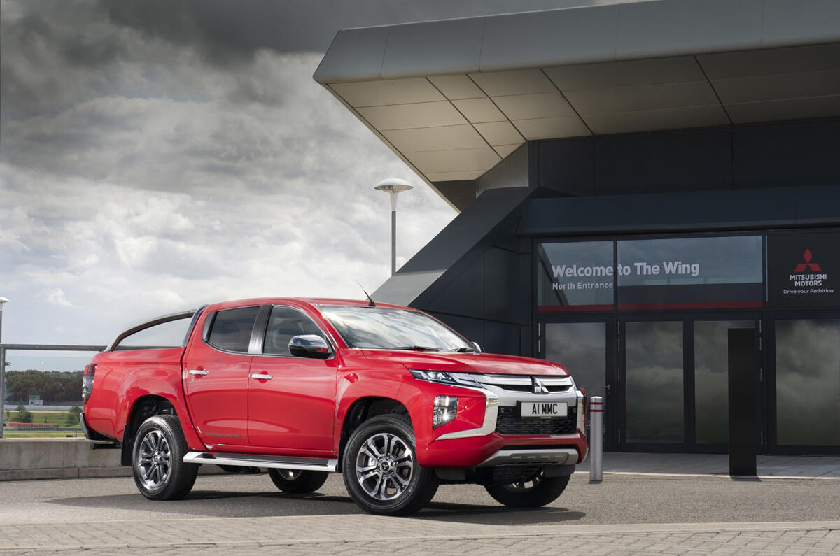 Mitsubishi L200 2019 road test review - static front