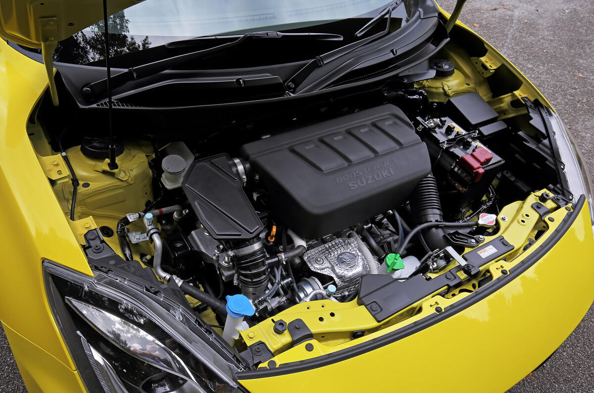 Suzuji Swift Sport Japan-spec review engine