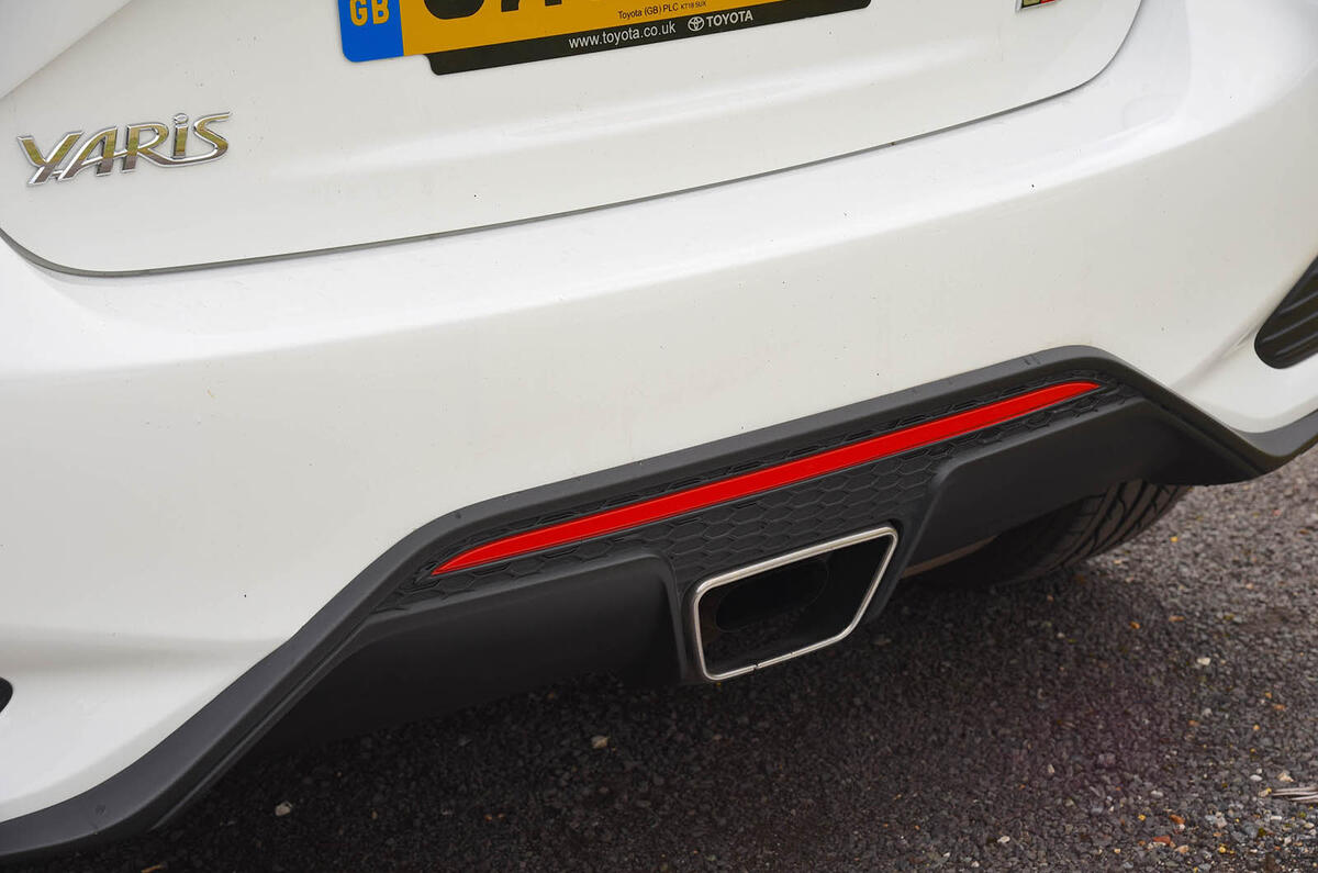 Toyota Yaris GRMN exhaust