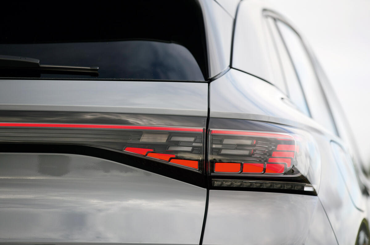 13 Volkswagen ID 4 2021 road test review rear lights 13 Volkswagen ID 4 2021 road test review rear lights