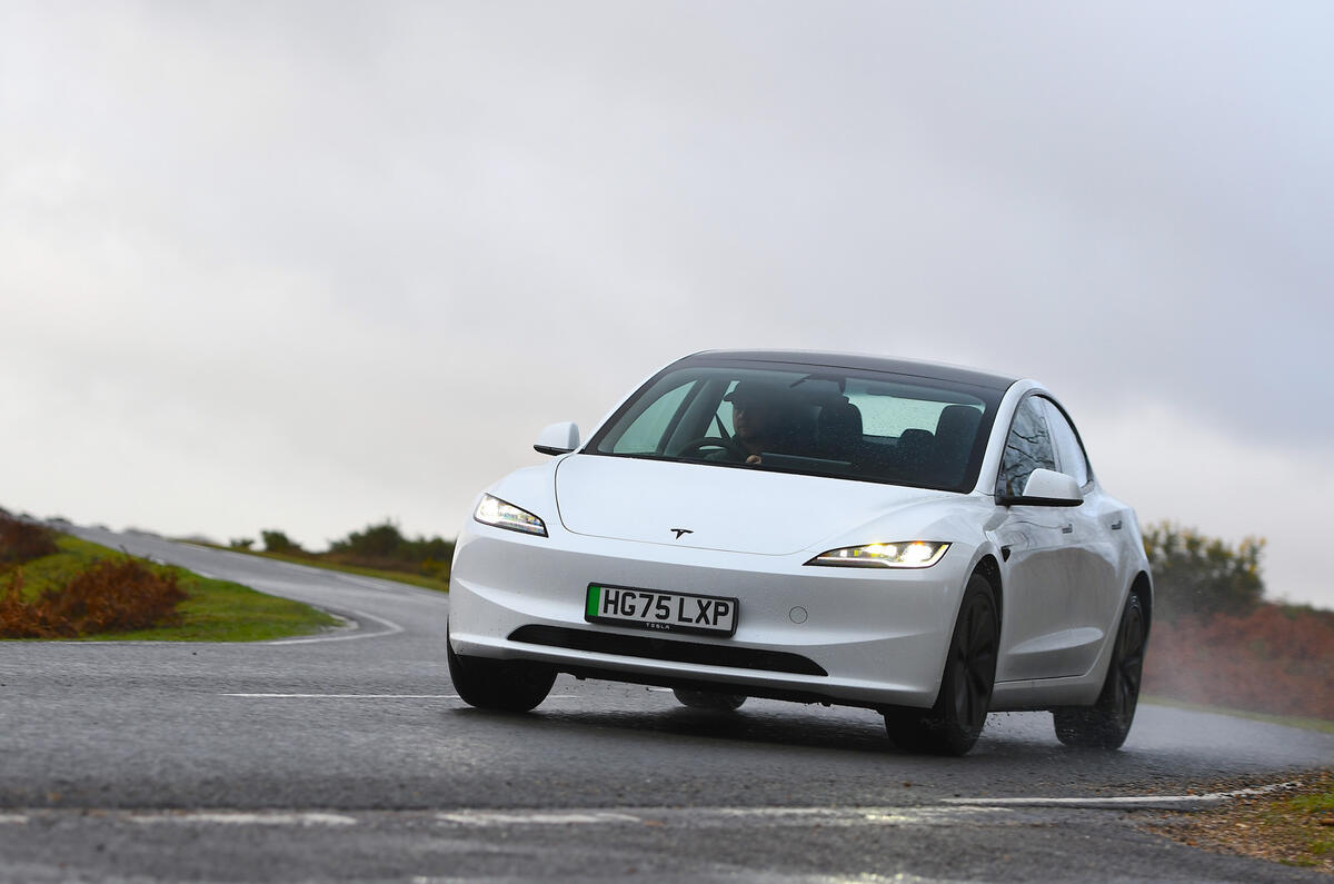 13. Tesla Model 3 front