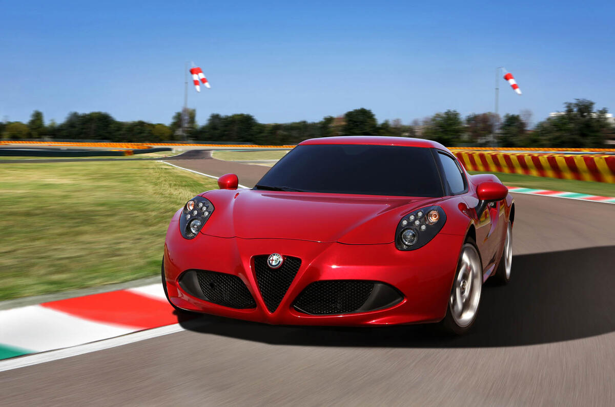 no title Alfa Romeo 4C spotted track testing