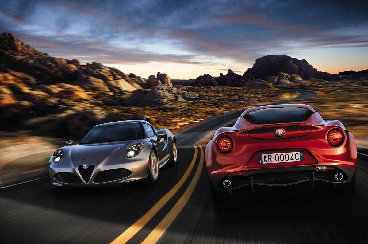 no title Alfa Romeo 4C spotted track testing