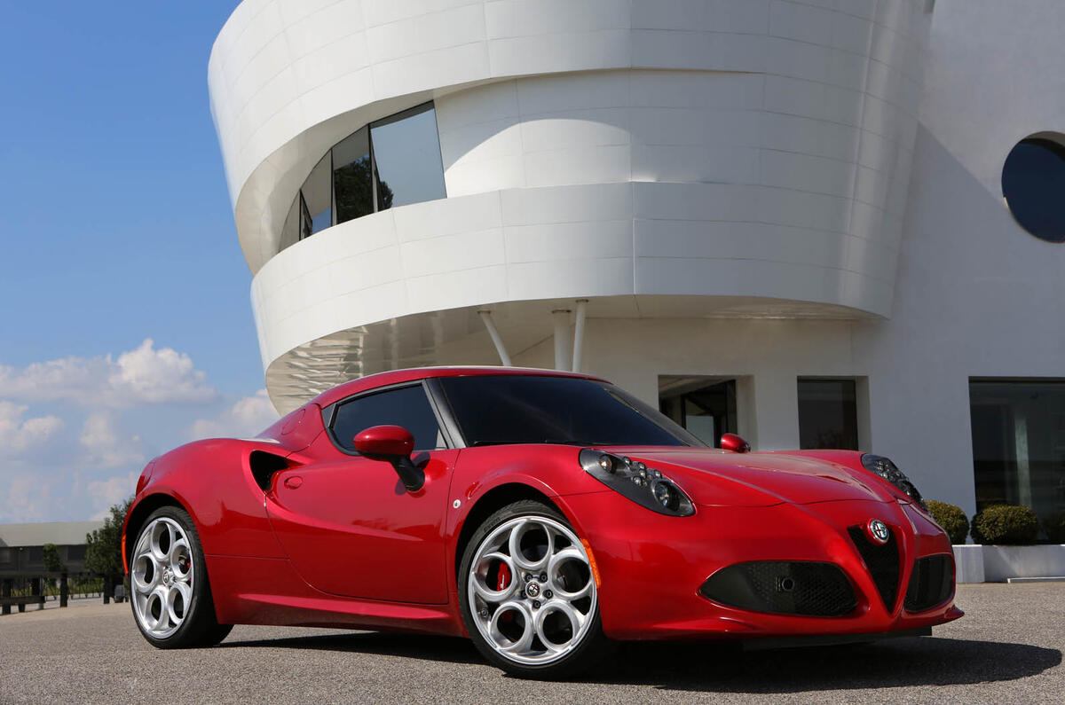 no title Alfa Romeo 4C spotted track testing