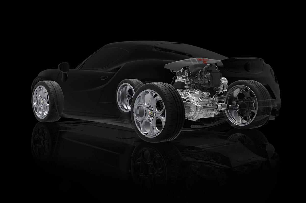 no title Alfa Romeo 4C spotted track testing