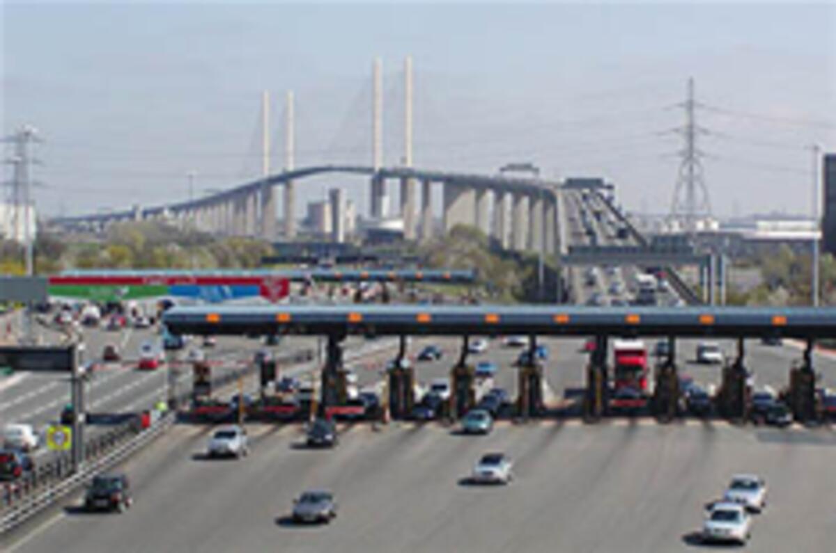 Dartford toll rises 50p