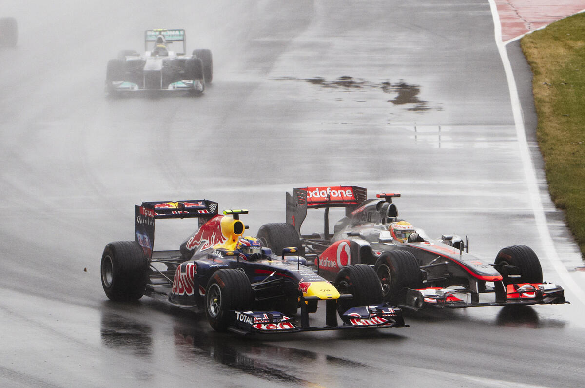 Button triumphs in Canada classic