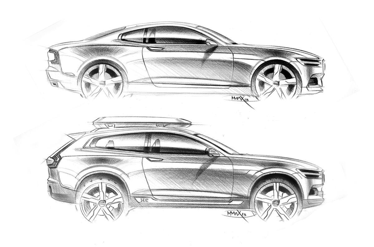 no title All-new Volvo XC90 look revealed by Concept XC Coupé