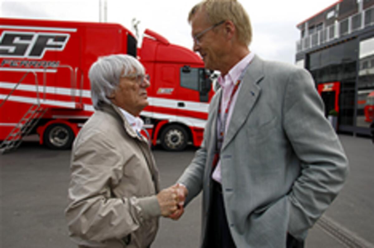Bernie adds twist to F1 saga