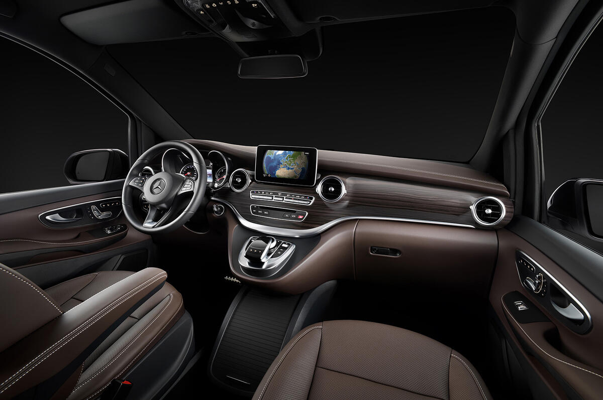 no title Mercedes-Benz V-class revealed