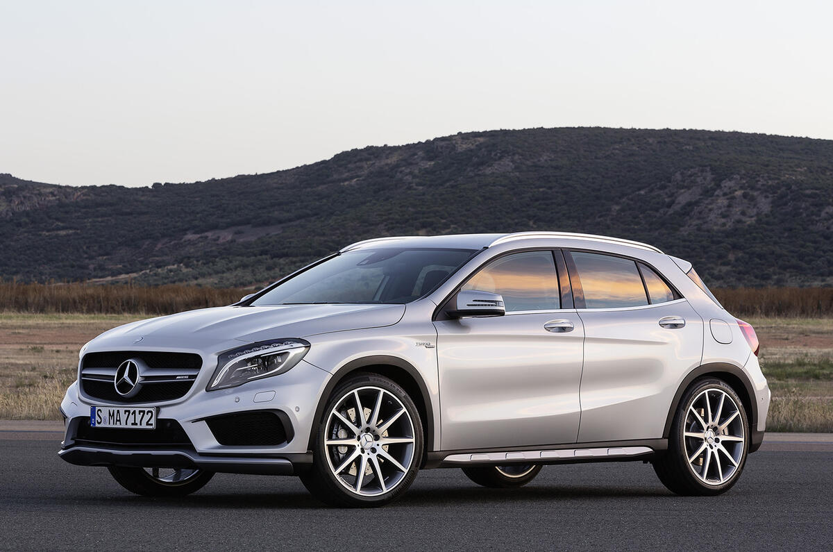 no title Mercedes-Benz GLA45 AMG revealed