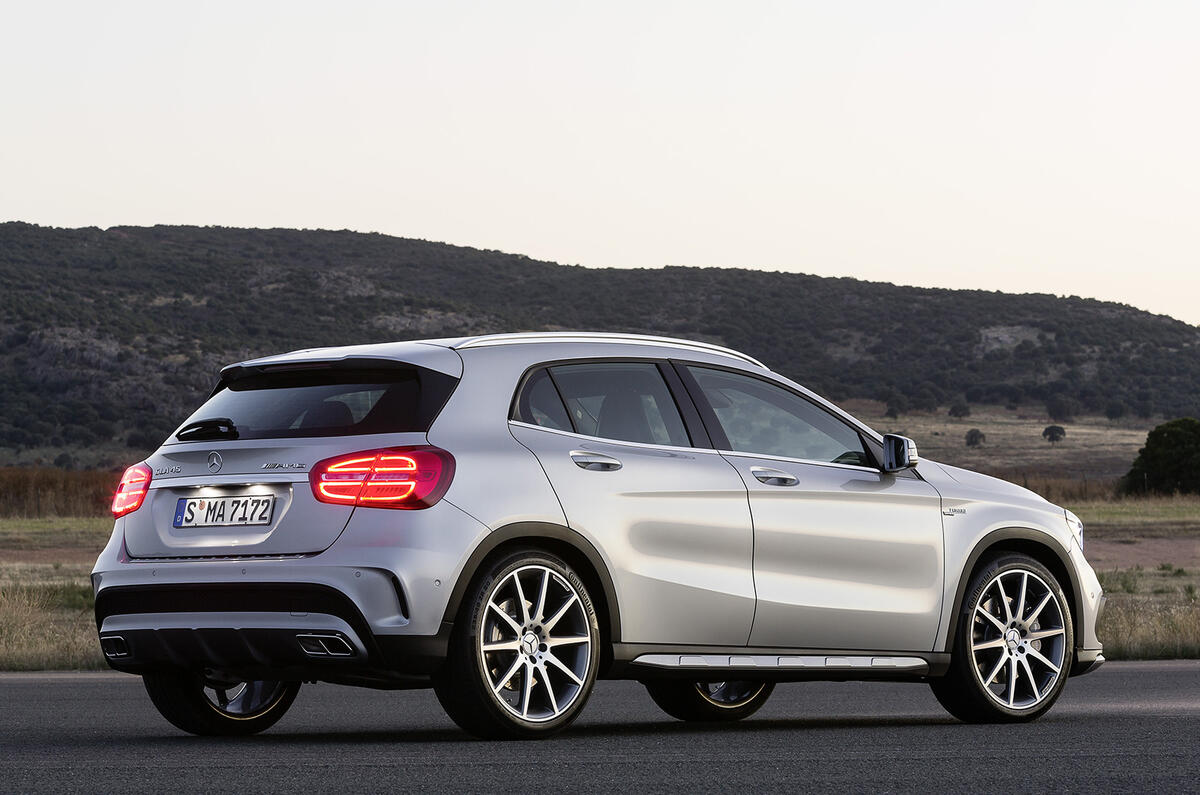 no title Mercedes-Benz GLA45 AMG revealed