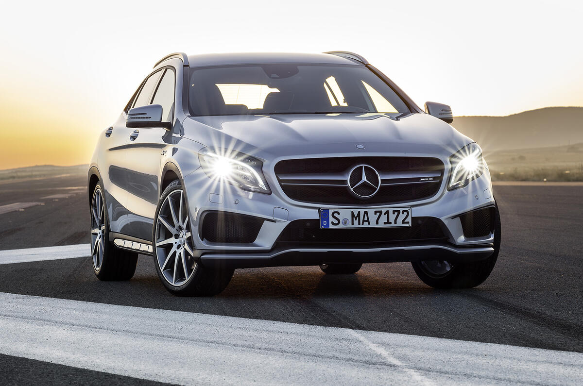 no title Mercedes-Benz GLA45 AMG revealed