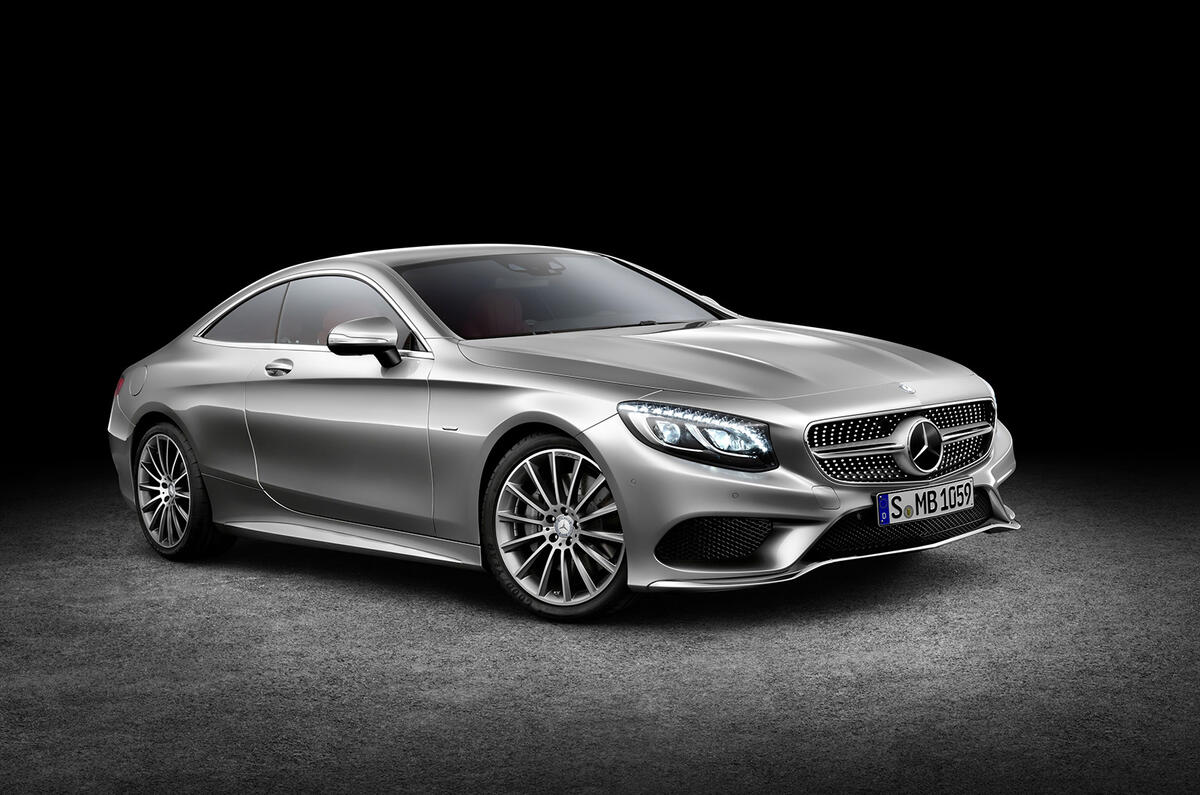 no title Mercedes-Benz S-class coupe revealed