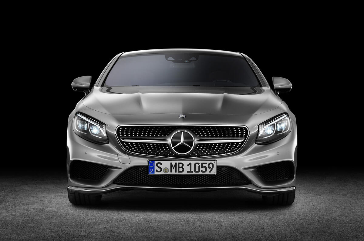 no title Mercedes-Benz S-class coupe revealed