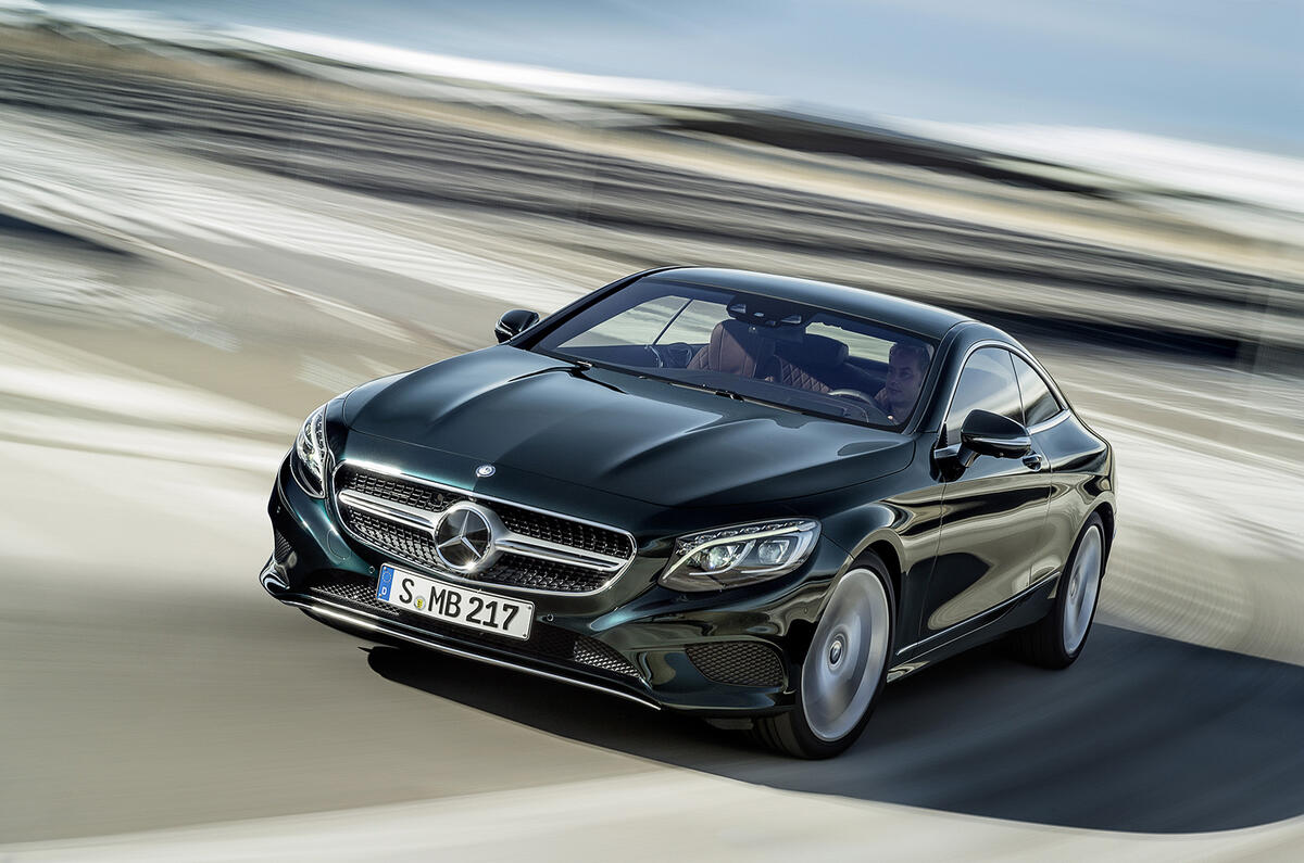 no title Mercedes-Benz S-class coupe revealed