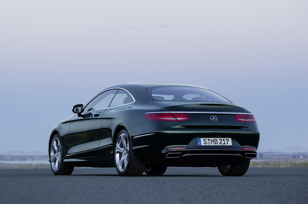 no title Mercedes-Benz S-class coupe revealed