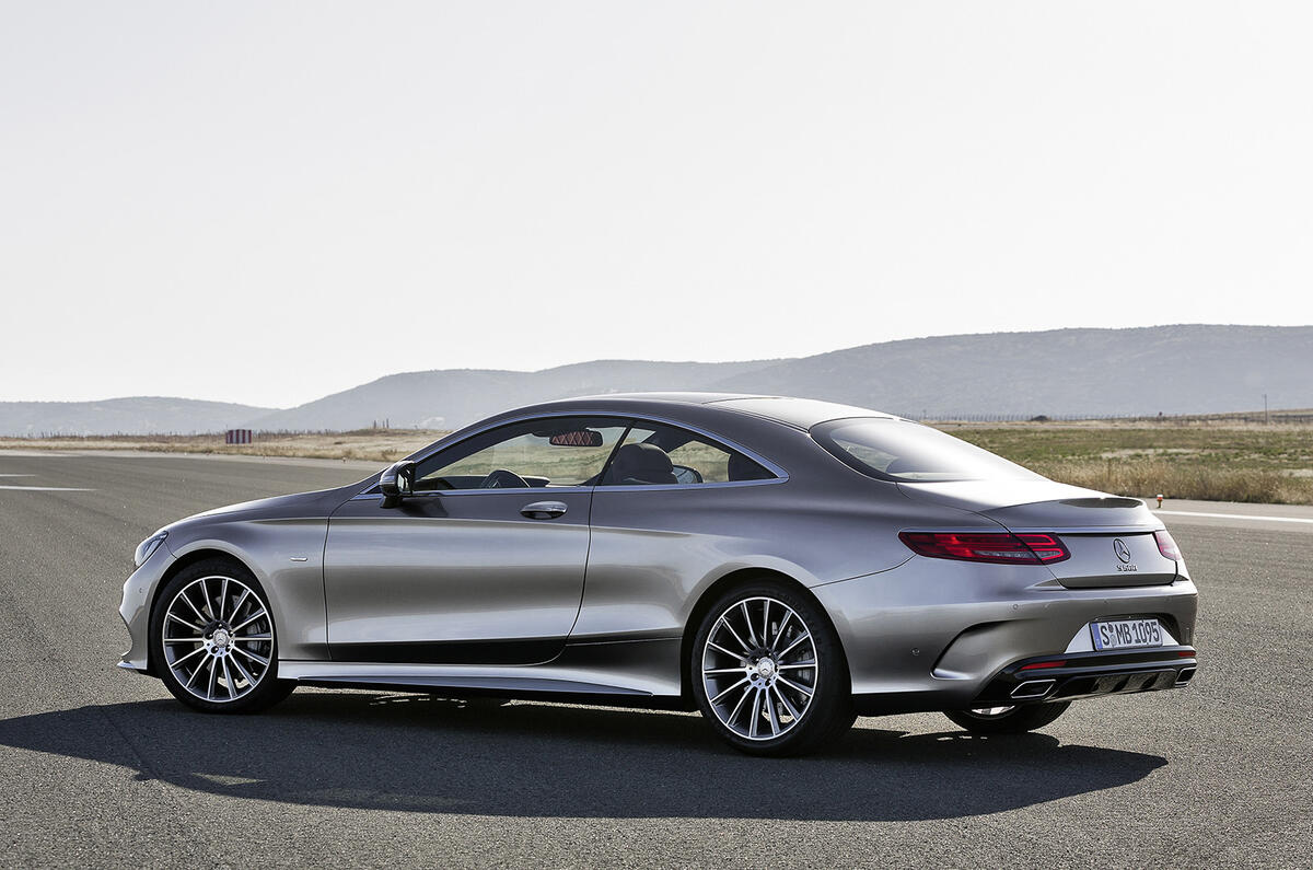 no title Mercedes-Benz S-class coupe revealed