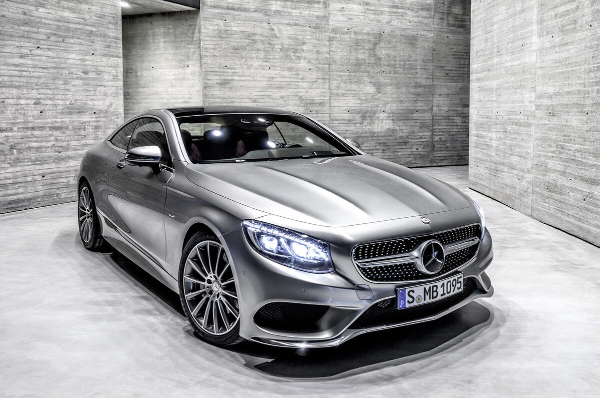 no title Mercedes-Benz S-class coupe revealed