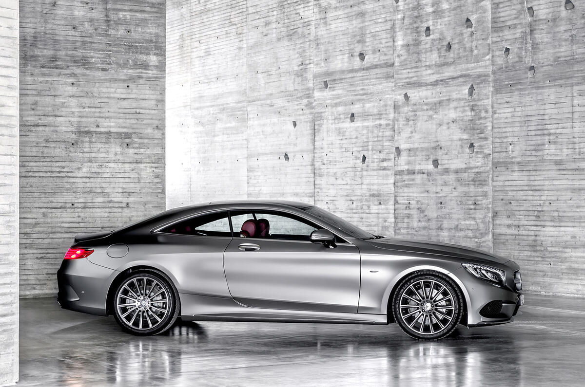 no title Mercedes-Benz S-class coupe revealed