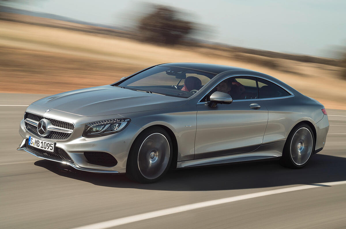 no title Mercedes-Benz S-class coupe revealed