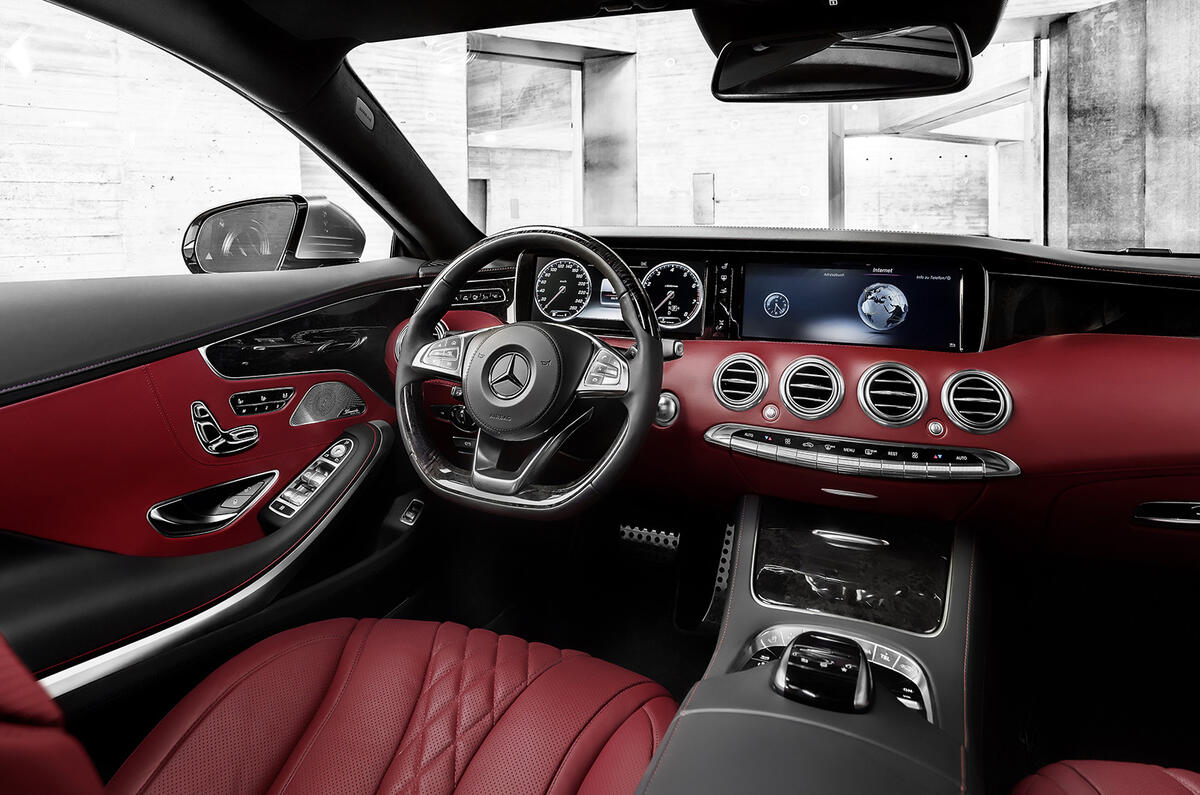 no title Mercedes-Benz S-class coupe revealed