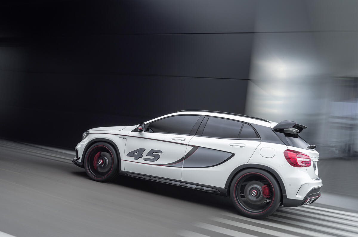 no title Mercedes-Benz GLA45 AMG gets LA motor show debut