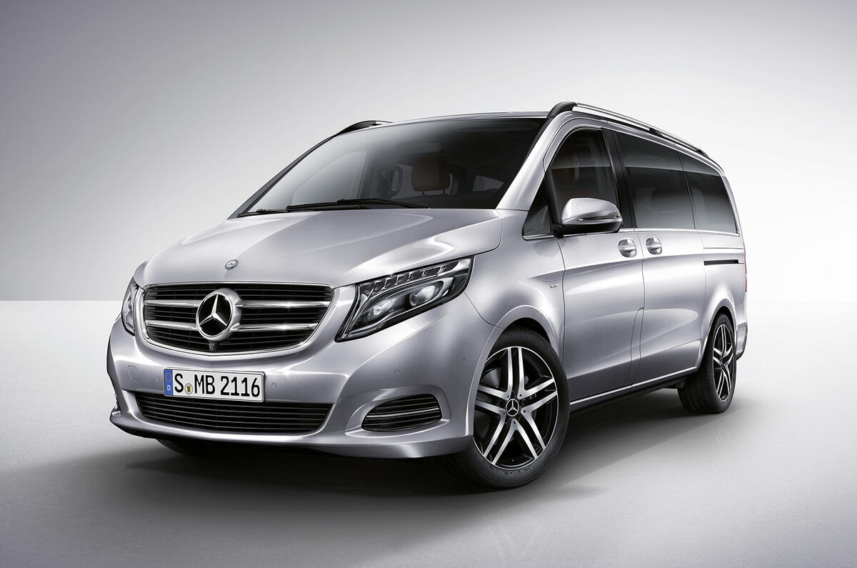 no title Mercedes-Benz V-class revealed