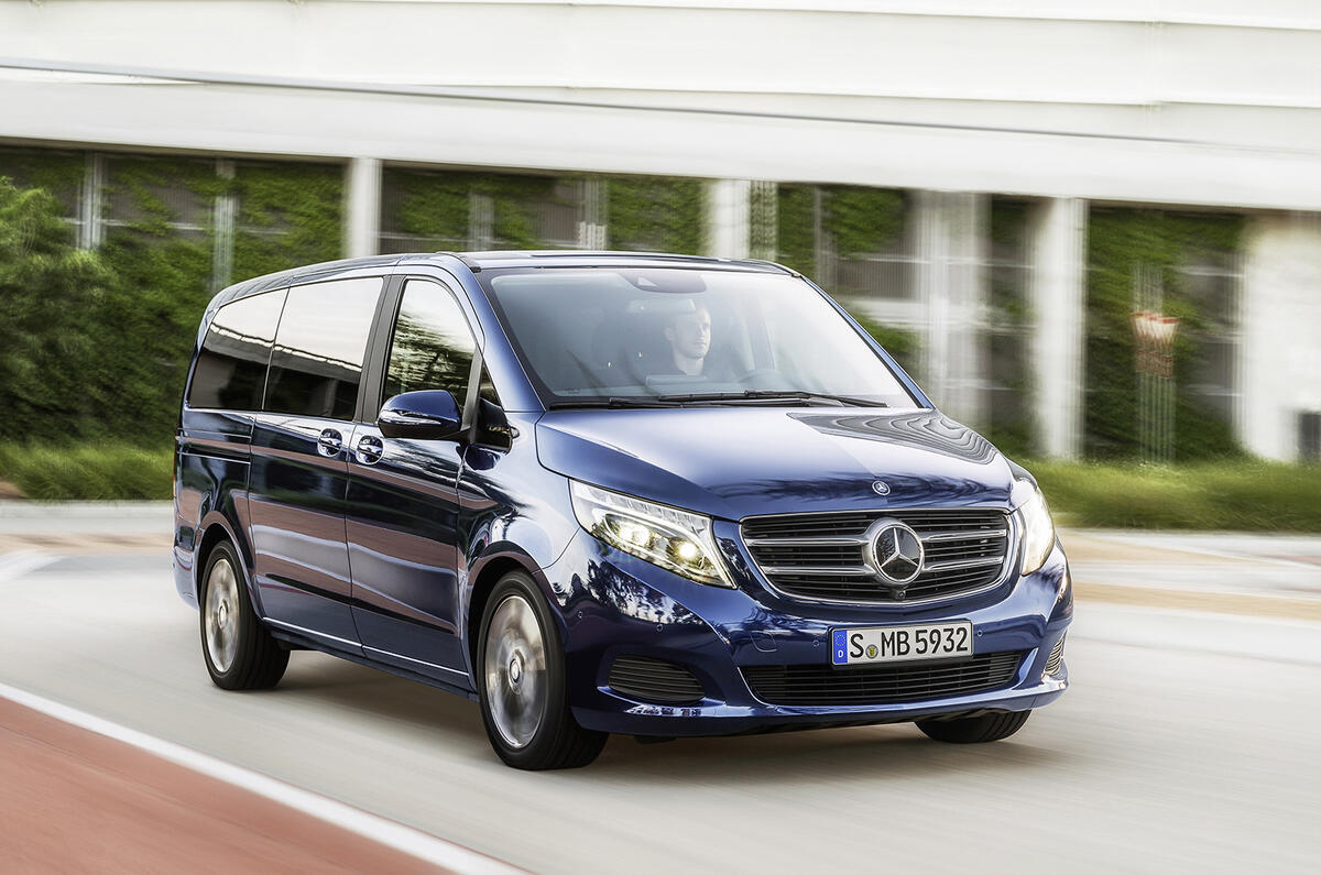 no title Mercedes-Benz V-class revealed