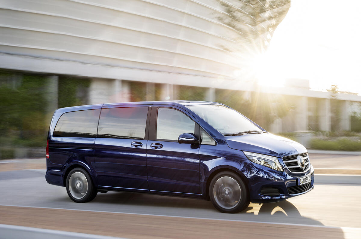 no title Mercedes-Benz V-class revealed