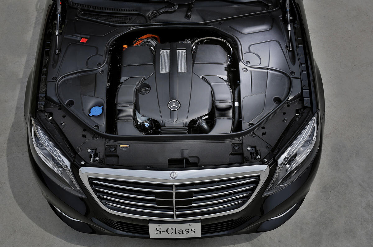 Mercedes Benz S500 plug-in hybrid revealed
