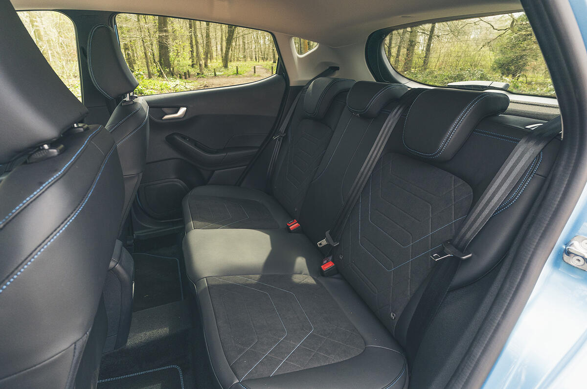 13 Ford Fiesta Active rear seats 13 Ford Fiesta Active rear seats