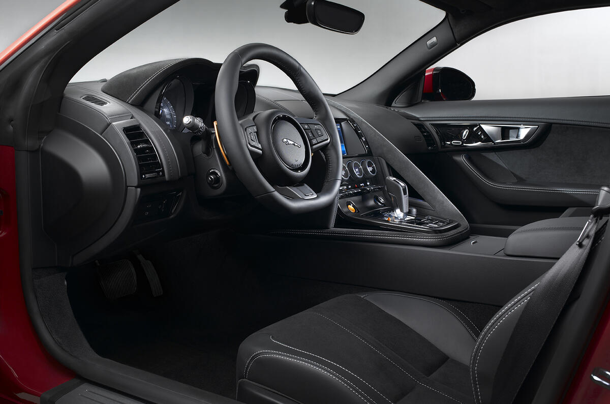 Jaguar F-type coupe revealed