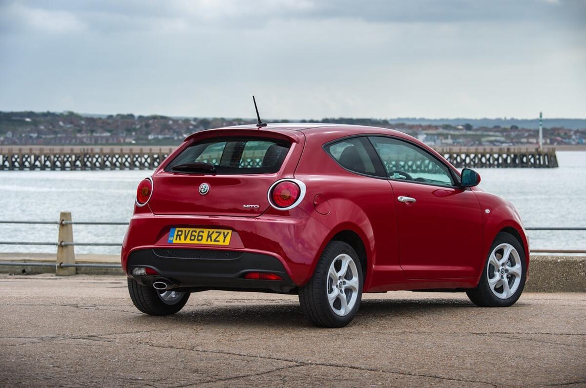Alfa Romeo Mito review static rear