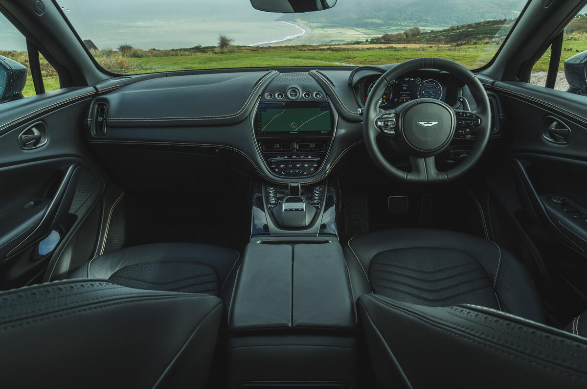 Aston Martin DBX 2020 road test review - dashboard