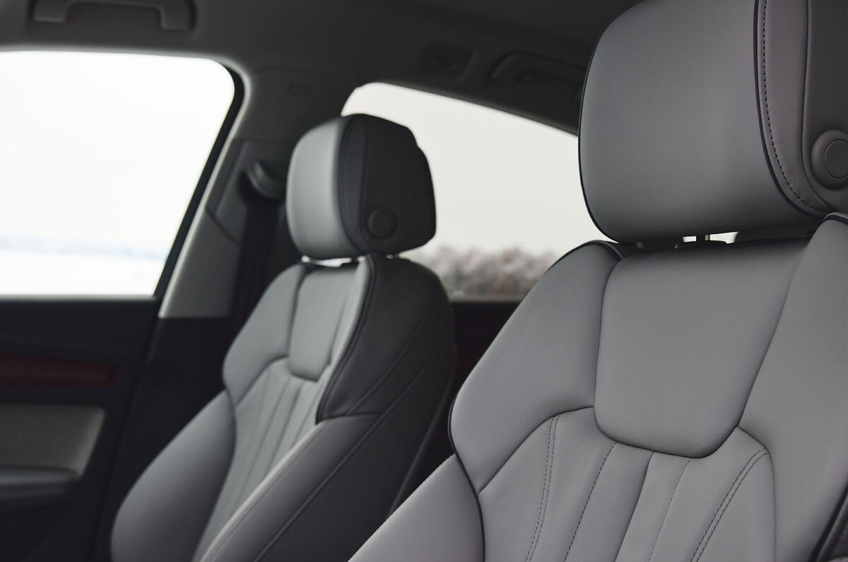 14 audi q5 sportback 2021 first drive review front seats 14 audi q5 sportback 2021 first drive review front seats
