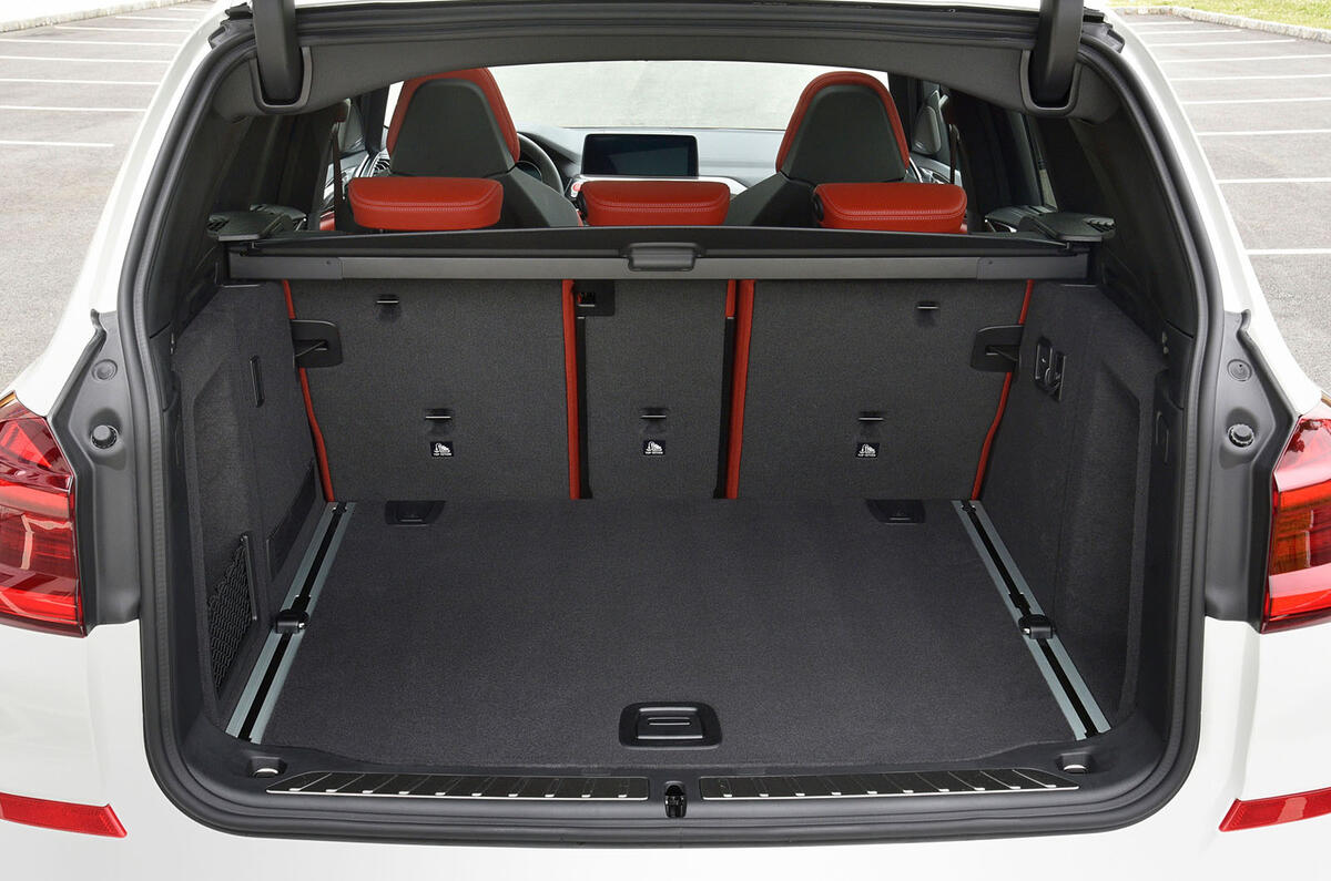 BMW X3 M Competition 2019 review - boot