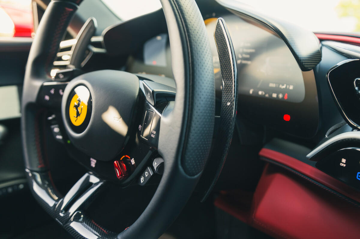 14 Ferrari 296 GTB RT 2023 paddles 14 Ferrari 296 GTB RT 2023 paddles