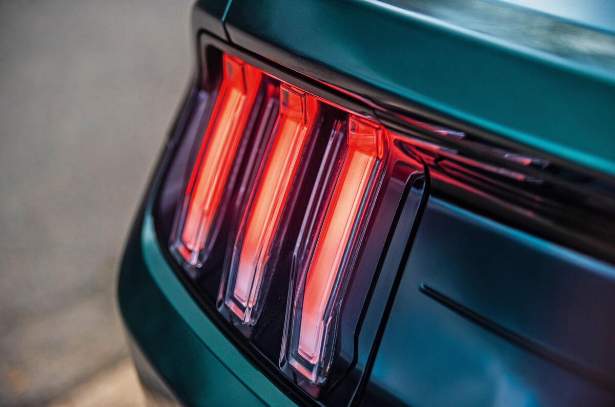 Ford Mustang Bullitt 2018 road test review - brake lights