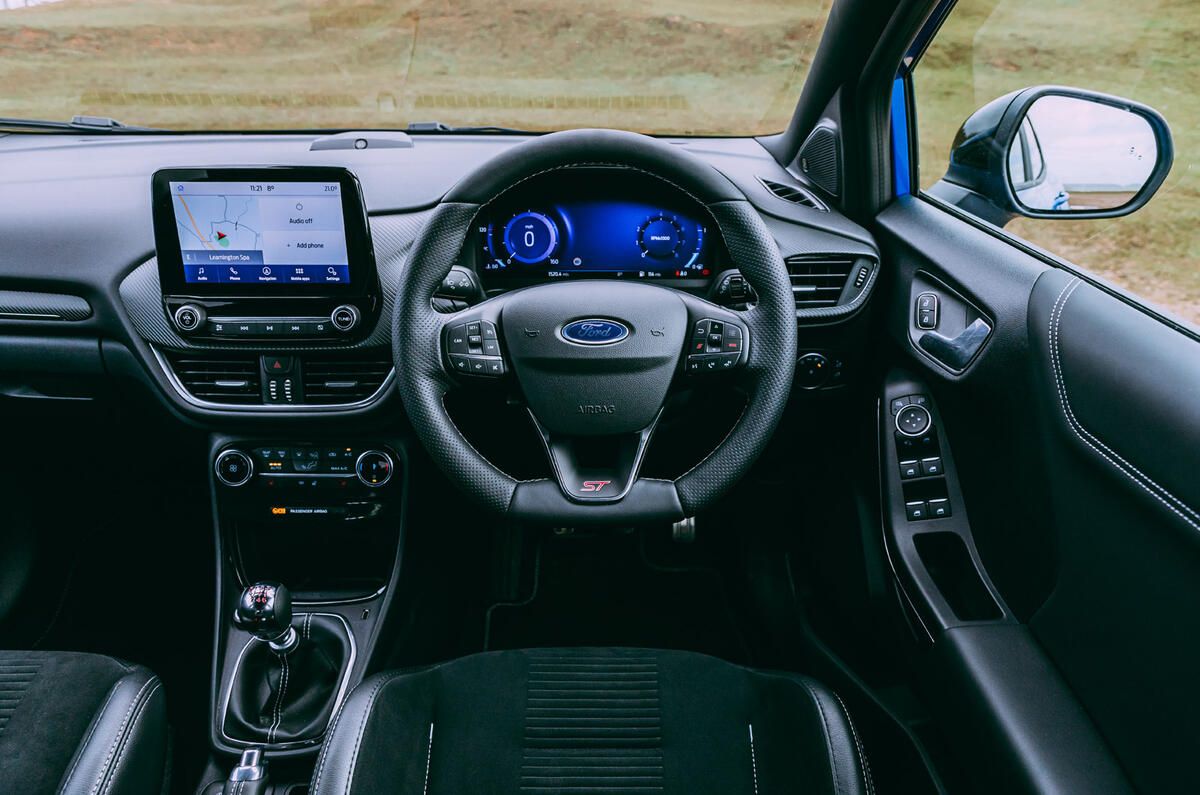 14 Ford Puma ST 2021 road test review dashboard